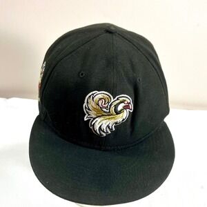 Idaho Chukars New Era Black Pioneer League Champions Baseball Cap 7 5/8 Men